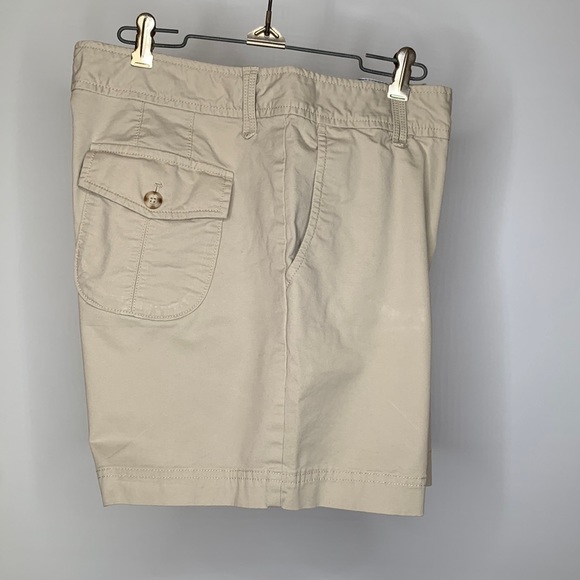 Eddie Bauer Pants - Eddie Bauer womens cotton shorts, 14, Beige